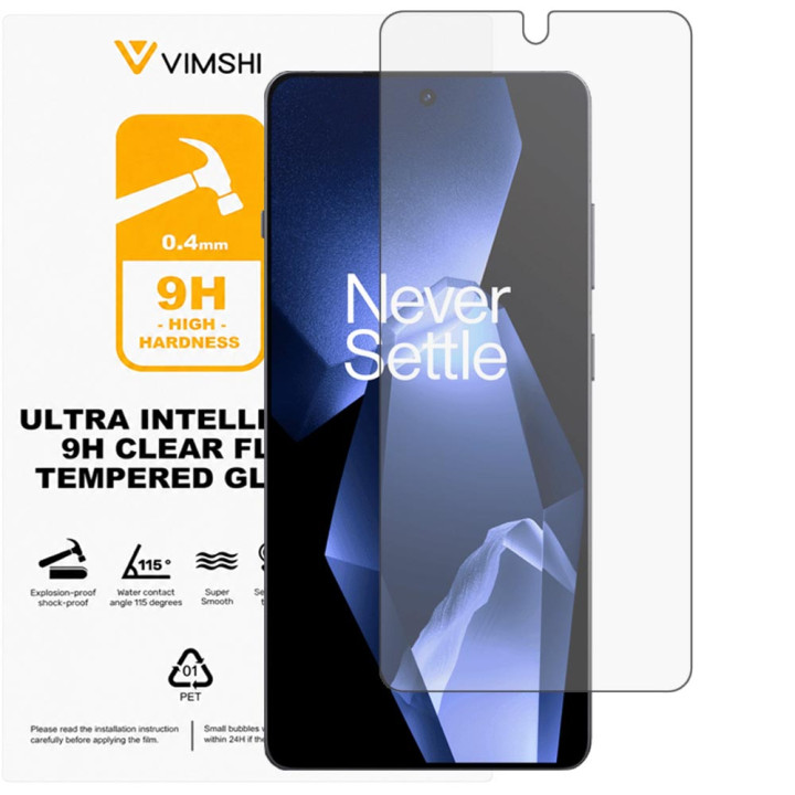 Противоударная защитная пленка Vimshi Ultra 9H Clear Flex для OnePlus Ace 5 Pro