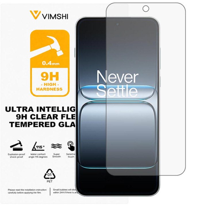 Противоударная защитная пленка Vimshi Ultra 9H Clear Flex для OnePlus Ace 5 Ultra