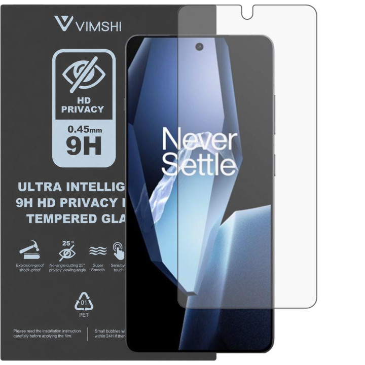 Протиударна захисна плівка антишпигун Vimshi Ultra 9H Privacy Flex для OnePlus Ace 5
