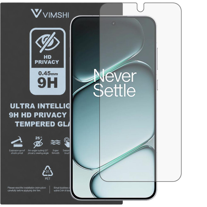 Протиударна захисна плівка антишпигун Vimshi Ultra 9H Privacy Flex для OnePlus Ace 6