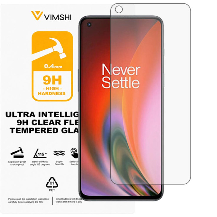 Протиударна захисна плівка Vimshi Ultra 9H Clear Flex для OnePlus Nord 2