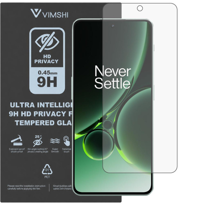 Протиударна захисна плівка антишпигун Vimshi Ultra 9H Privacy Flex для OnePlus Nord 3