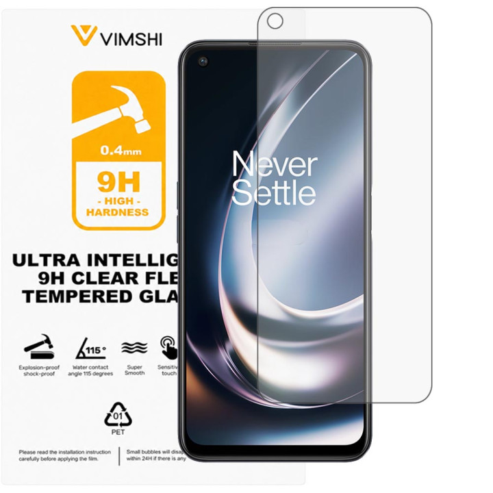 Противоударная защитная пленка Vimshi Ultra 9H Clear Flex для OnePlus Nord CE 2 Lite