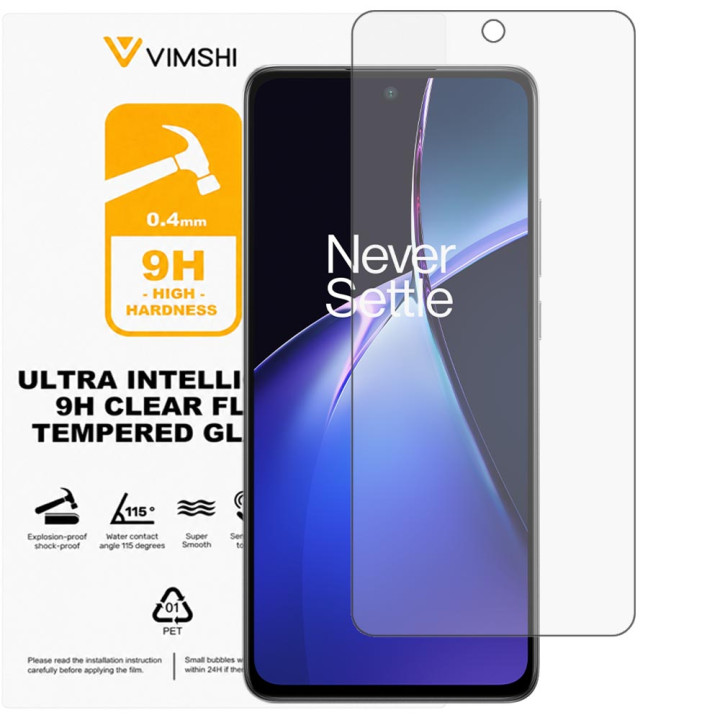 Противоударная защитная пленка Vimshi Ultra 9H Clear Flex для OnePlus Nord CE4 Lite