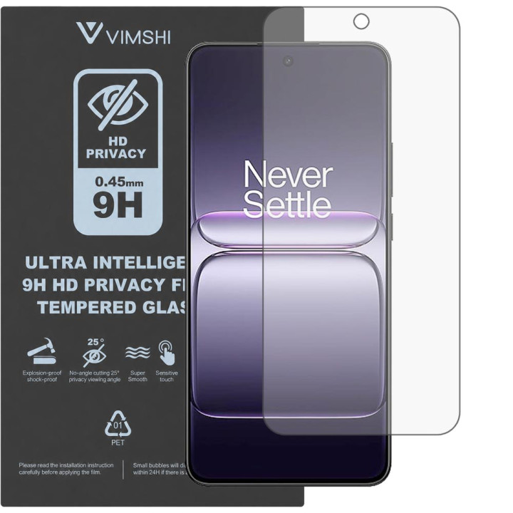 Протиударна захисна плівка антишпигун Vimshi Ultra 9H Privacy Flex для OnePlus Nord CE5