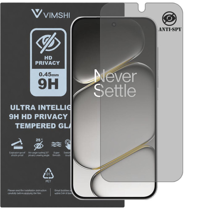 Протиударна захисна плівка антишпигун Vimshi Ultra 9H Privacy Flex для OnePlus Nord CE6