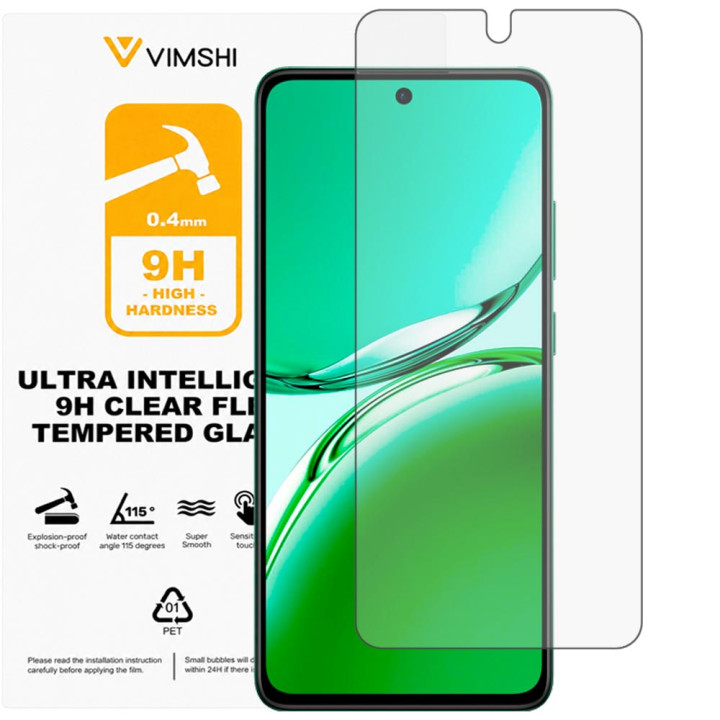 Противоударная защитная пленка Vimshi Ultra 9H Clear Flex для OPPO Reno12 FS 5G