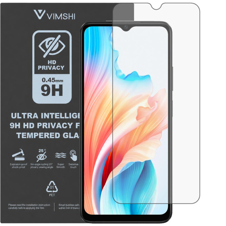 Протиударна захисна плівка антишпигун Vimshi Ultra 9H Privacy Flex для OPPO A38