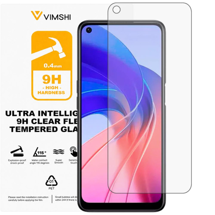 Протиударна захисна плівка Vimshi Ultra 9H Clear Flex для OPPO A55