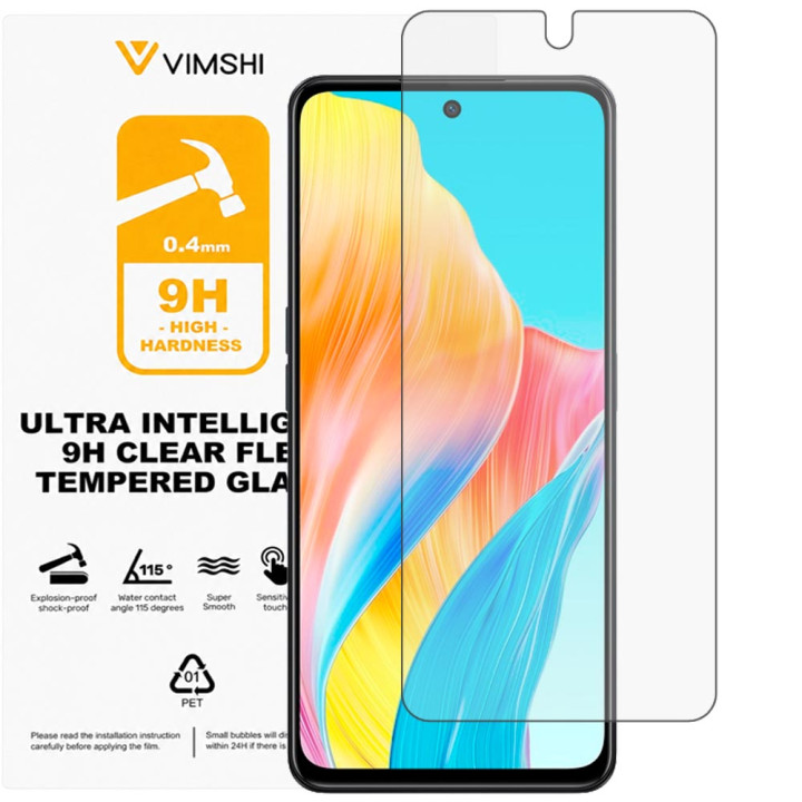 Протиударна захисна плівка Vimshi Ultra 9H Clear Flex для OPPO A58