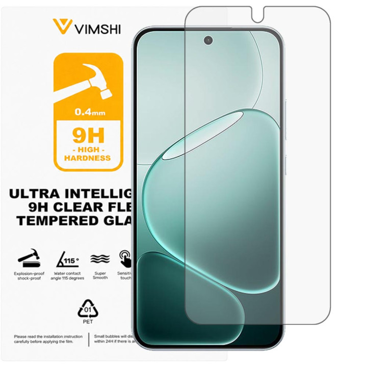 Противоударная защитная пленка Vimshi Ultra 9H Clear Flex для OPPO A6 Pro 5G