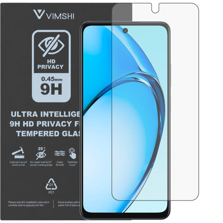 Протиударна захисна плівка антишпигун Vimshi Ultra 9H Privacy Flex для OPPO A60