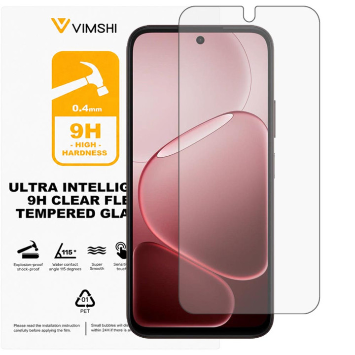 Противоударная защитная пленка Vimshi Ultra 9H Clear Flex для OPPO A6s 4G
