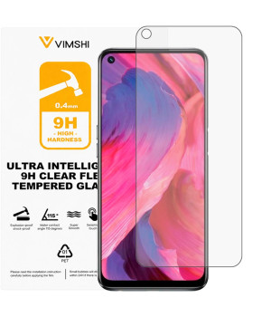 Противоударная защитная пленка Vimshi Ultra 9H Clear Flex для OPPO A74 5G