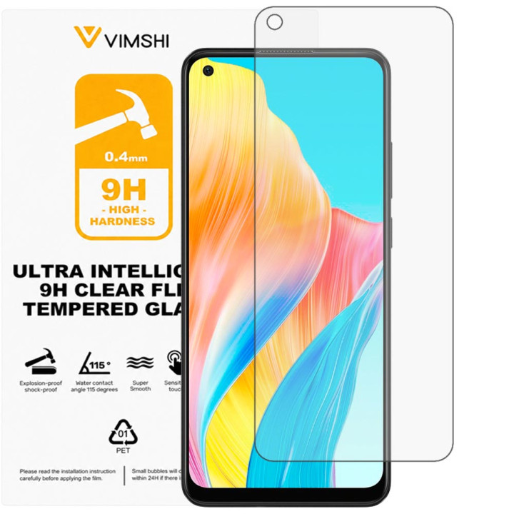 Противоударная защитная пленка Vimshi Ultra 9H Clear Flex для OPPO A78