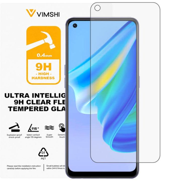 Противоударная защитная пленка Vimshi Ultra 9H Clear Flex для OPPO A95