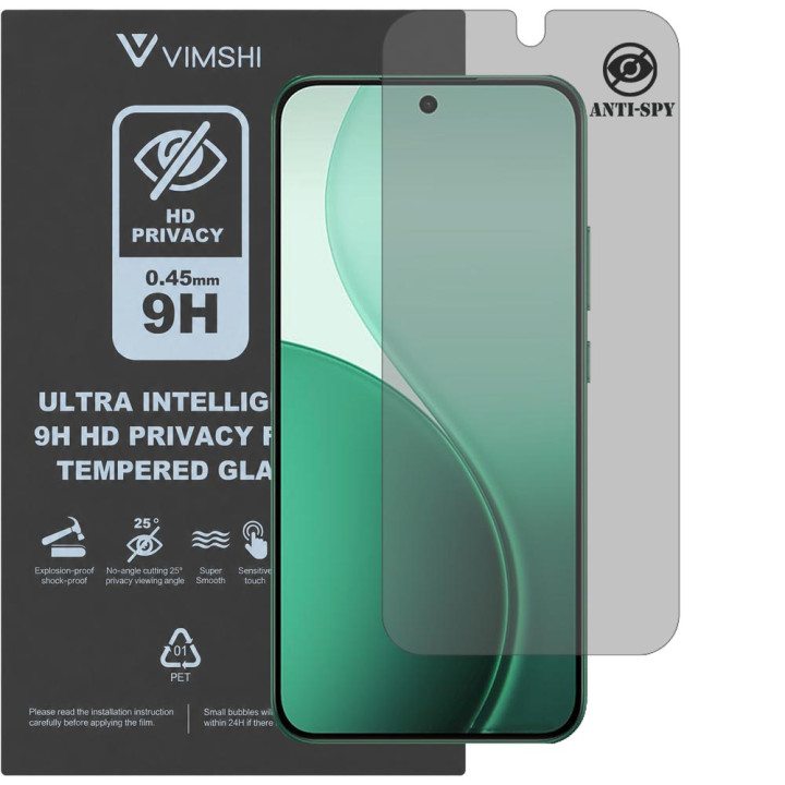 Протиударна захисна плівка антишпигун Vimshi Ultra 9H Privacy Flex для OPPO F33