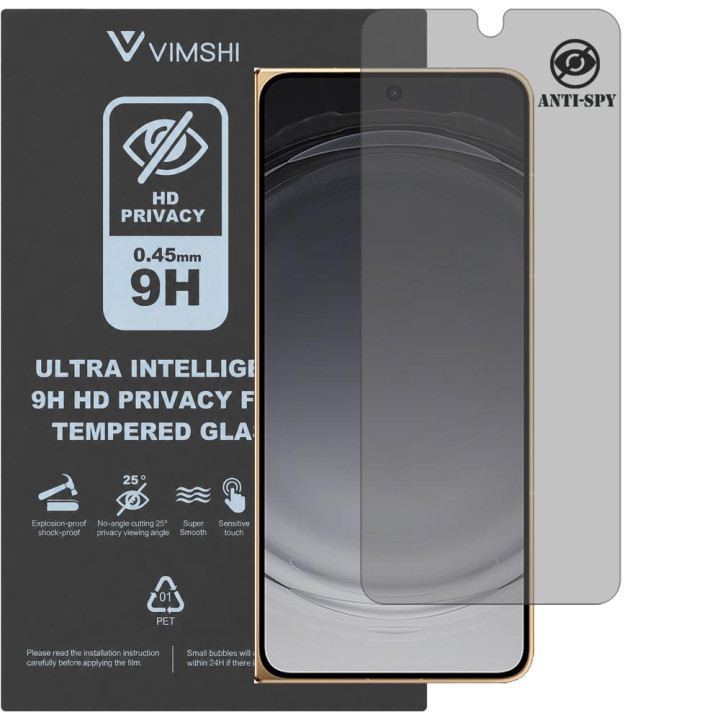 Протиударна захисна плівка антишпигун Vimshi Ultra 9H Privacy Flex для OPPO Find N6