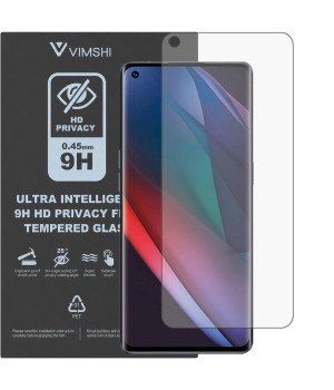 Протиударна захисна плівка антишпигун Vimshi Ultra 9H Privacy Flex для OPPO Find X3 Neo