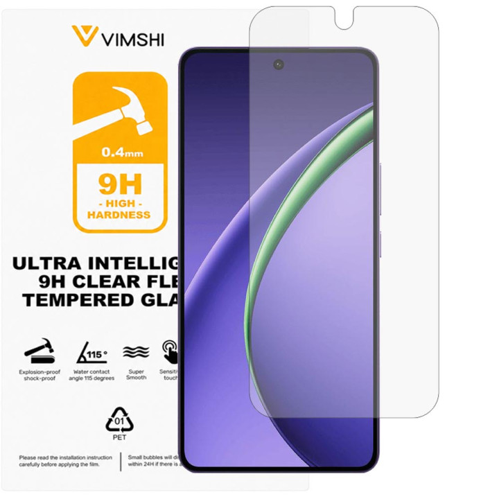 Протиударна захисна плівка Vimshi Ultra 9H Clear Flex для OPPO K13 Turbo Pro 5G
