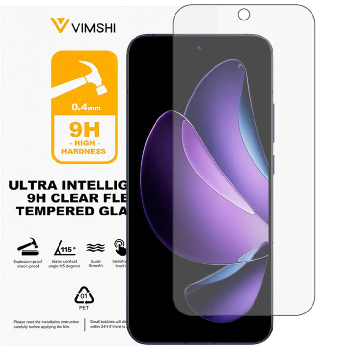 Протиударна захисна плівка Vimshi Ultra 9H Clear Flex для OPPO Reno13 5G