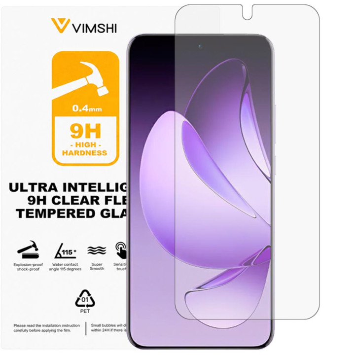 Противоударная защитная пленка Vimshi Ultra 9H Clear Flex для OPPO Reno13 Pro 5G