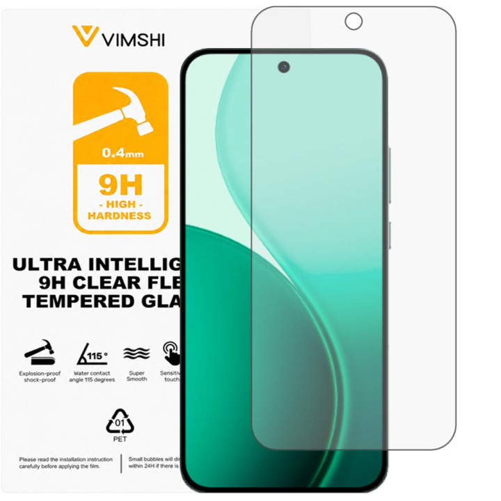 Противоударная защитная пленка Vimshi Ultra 9H Clear Flex для OPPO Reno14 5G
