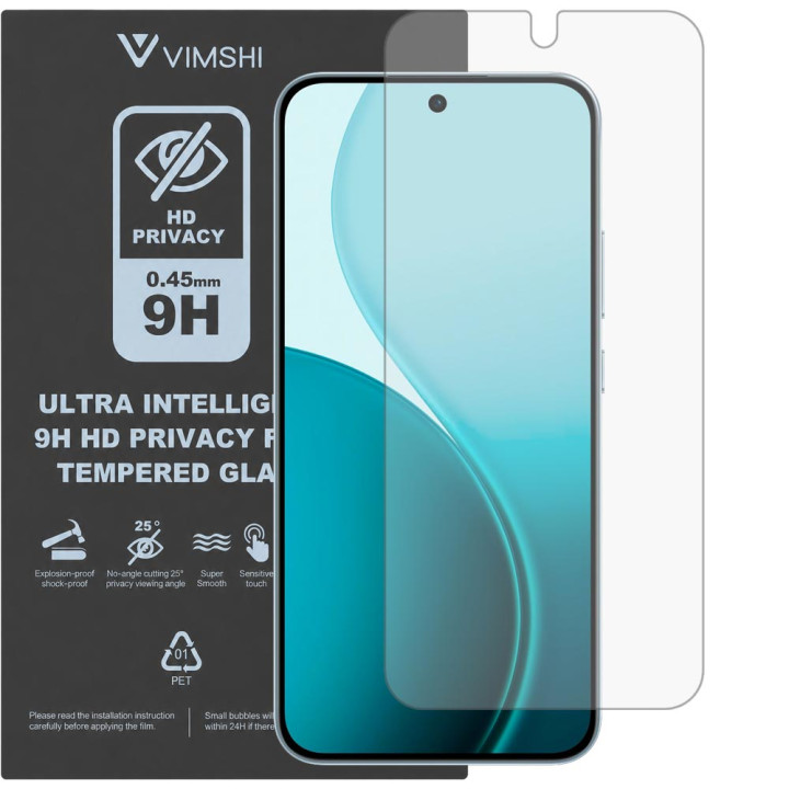 Протиударна захисна плівка антишпигун Vimshi Ultra 9H Privacy Flex для OPPO Reno14 FS
