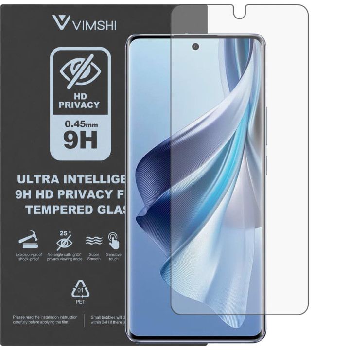 Протиударна захисна плівка антишпигун Vimshi Ultra 9H Privacy Flex для OPPO Reno10