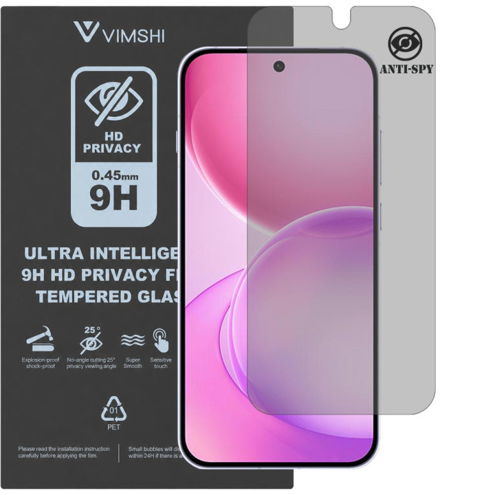 Протиударна захисна плівка антишпигун Vimshi Ultra 9H Privacy Flex для OPPO Reno16