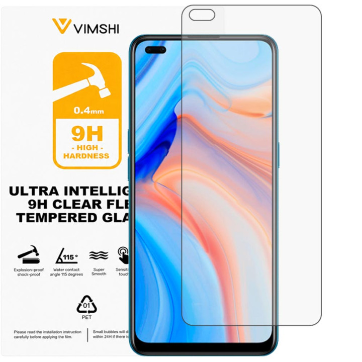 Протиударна захисна плівка Vimshi Ultra 9H Clear Flex для OPPO Reno4 5G