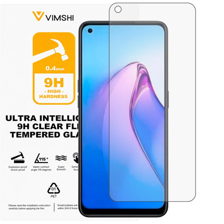 Противоударная защитная пленка Vimshi Ultra 9H Clear Flex для OPPO Reno8 5G