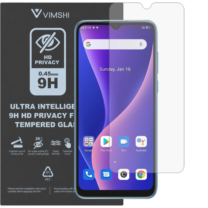 Протиударна захисна плівка антишпигун Vimshi Ultra 9H Privacy Flex для Oscal C60