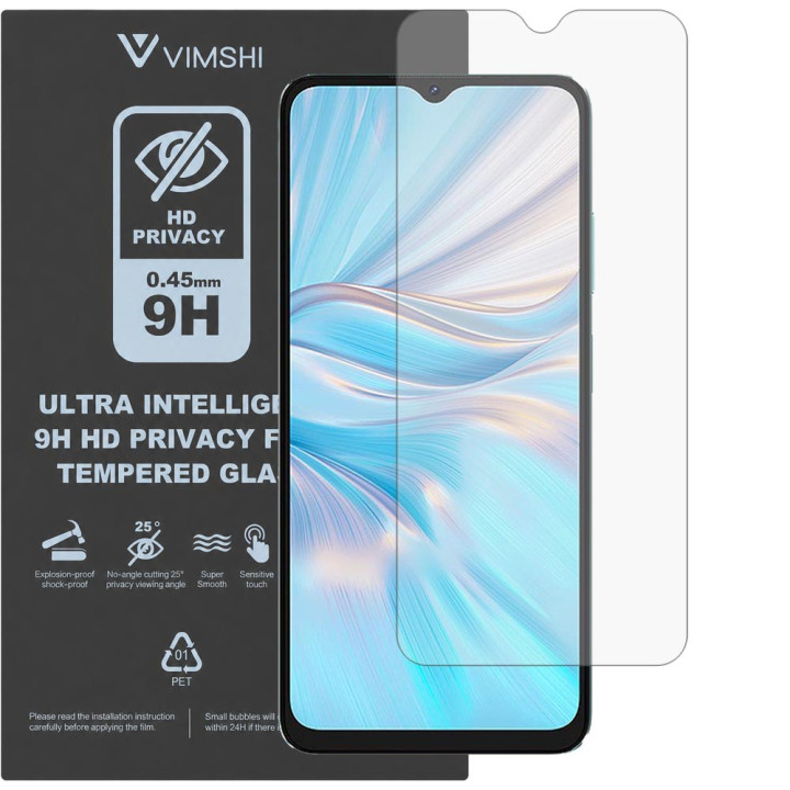 Протиударна захисна плівка антишпигун Vimshi Ultra 9H Privacy Flex для Oscal C70