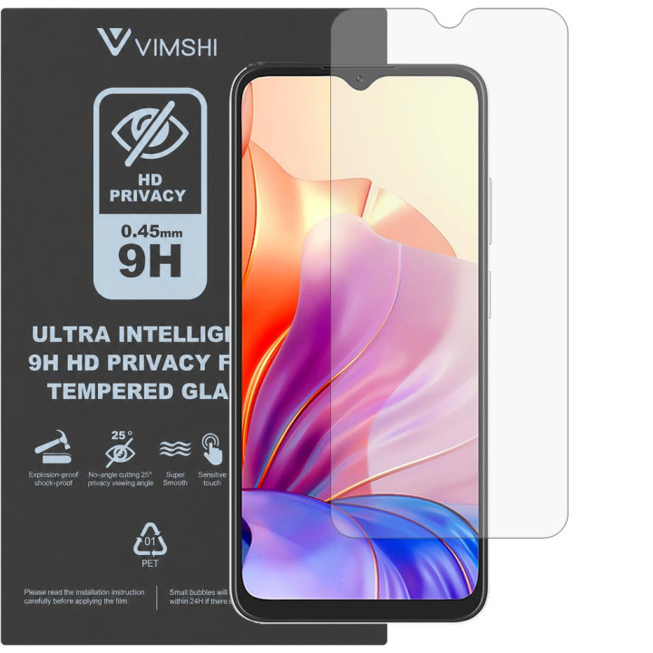 Протиударна захисна плівка антишпигун Vimshi Ultra 9H Privacy Flex для Oscal C80