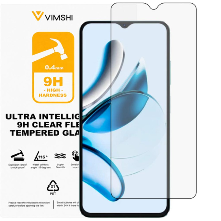 Противоударная защитная пленка Vimshi Ultra 9H Clear Flex для Blackview Oscal Tiger 10