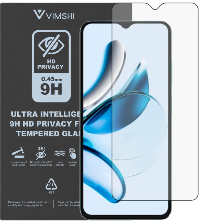 Протиударна захисна плівка антишпигун Vimshi Ultra 9H Privacy Flex для Oscal Tiger 10