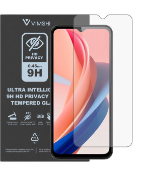 Противоударная защитная пленка антишпион Vimshi Ultra 9H Privacy Flex для Oukitel C31 Pro