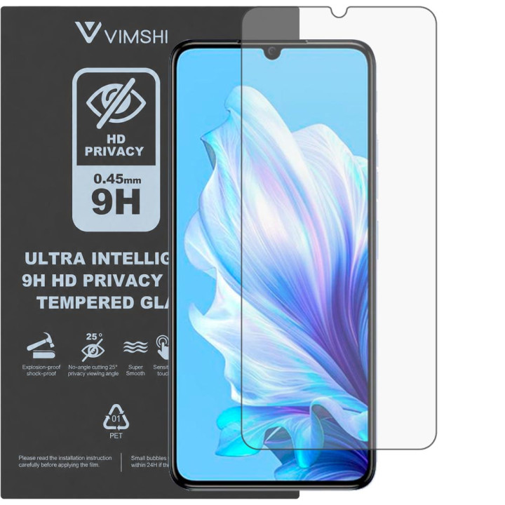 Протиударна захисна плівка антишпигун Vimshi Ultra 9H Privacy Flex для Oukitel C50