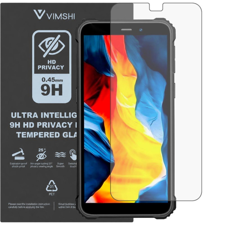Протиударна захисна плівка антишпигун Vimshi Ultra 9H Privacy Flex для Oukitel G2