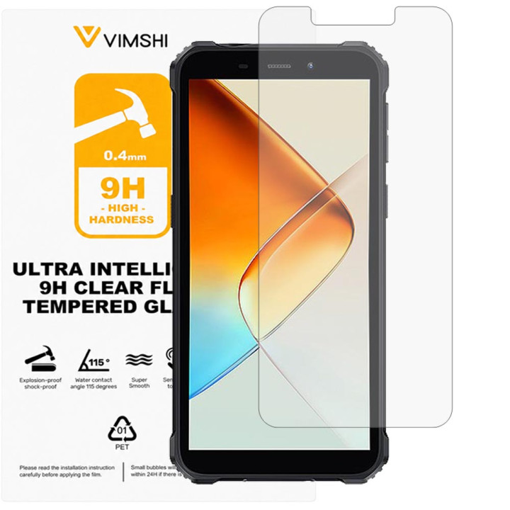 Противоударная защитная пленка Vimshi Ultra 9H Clear Flex для Oukitel G5