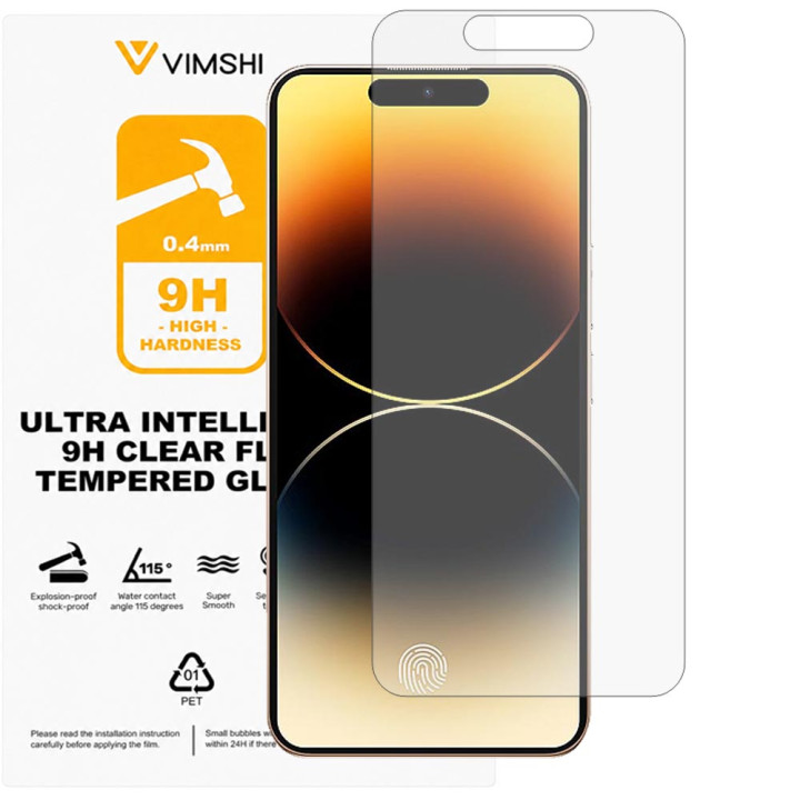 Противоударная защитная пленка Vimshi Ultra 9H Clear Flex для Oukitel P1 Pro