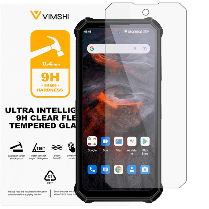 Протиударна захисна плівка Vimshi Ultra 9H Clear Flex для Oukitel WP19 Pro