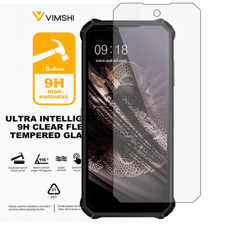 Протиударна захисна плівка Vimshi Ultra 9H Clear Flex для Oukitel WP19