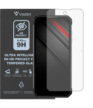 Противоударная защитная пленка антишпион Vimshi Ultra 9H Privacy Flex для Oukitel WP21