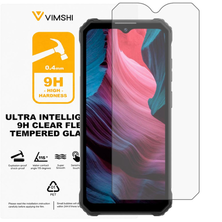 Протиударна захисна плівка Vimshi Ultra 9H Clear Flex для Oukitel WP23 Pro