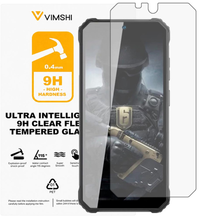 Протиударна захисна плівка Vimshi Ultra 9H Clear Flex для Oukitel WP21 Ultra