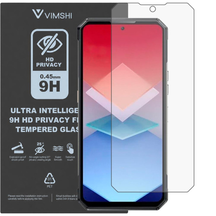 Протиударна захисна плівка антишпигун Vimshi Ultra 9H Privacy Flex для Oukitel WP30 Pro