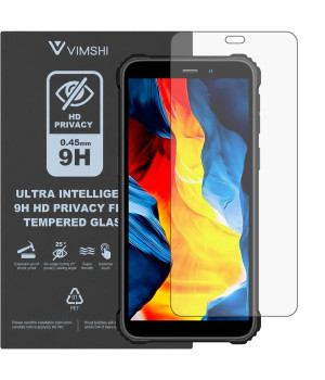 Противоударная защитная пленка антишпион Vimshi Ultra 9H Privacy Flex для Oukitel WP32