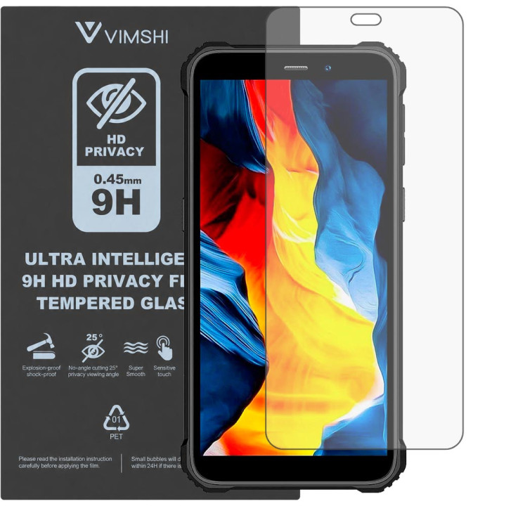 Протиударна захисна плівка антишпигун Vimshi Ultra 9H Privacy Flex для Oukitel WP32